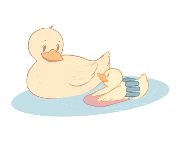 Einzelschwimmen